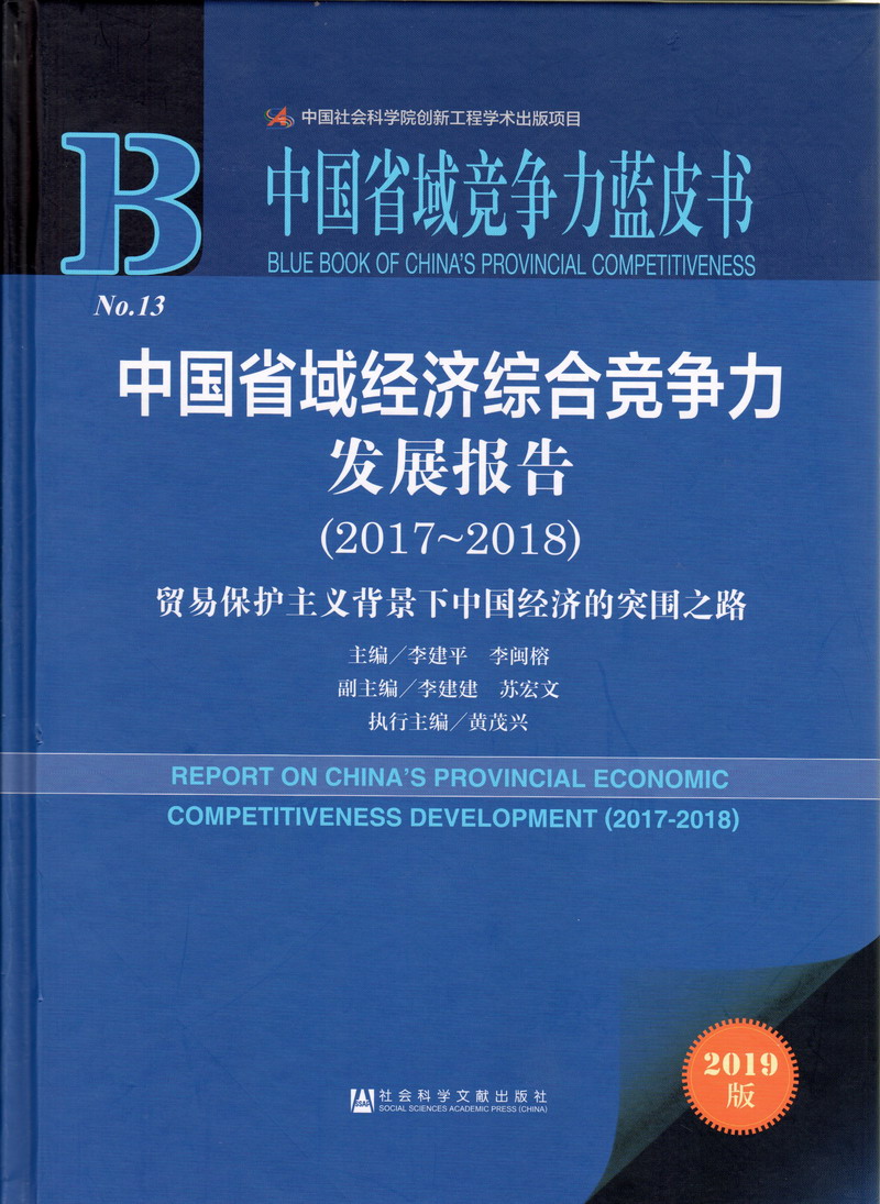 jav強奸胖女人中国省域经济综合竞争力发展报告（2017-2018）